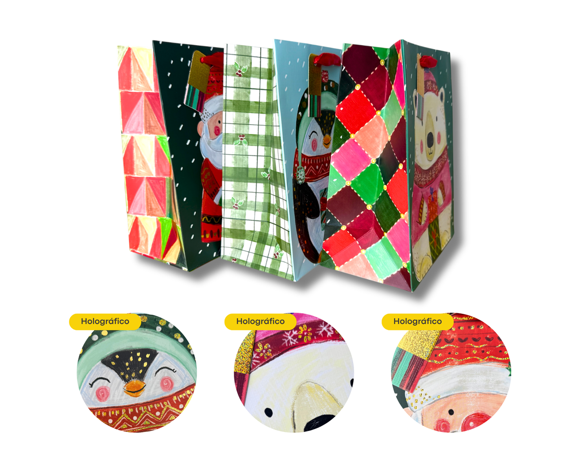 Bolsa de Regalo Mediana 203-3 (12 piezas)