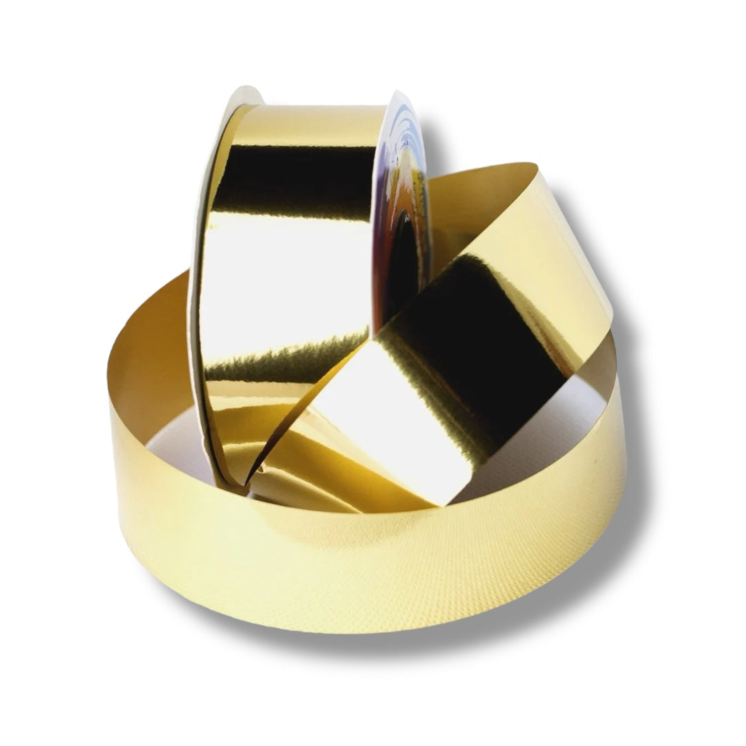 Listón metálico liso - Oro