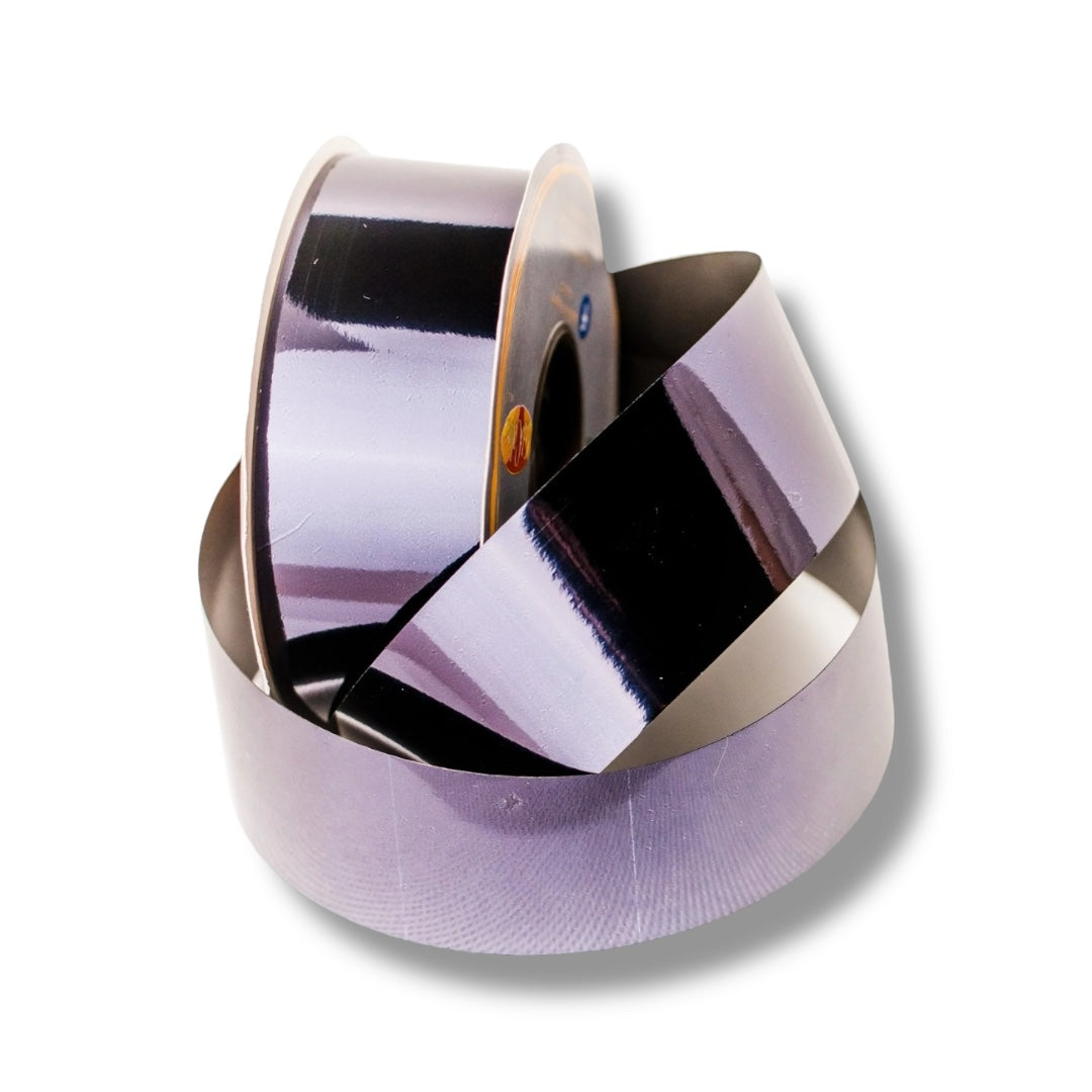 Listón metálico liso - Negro