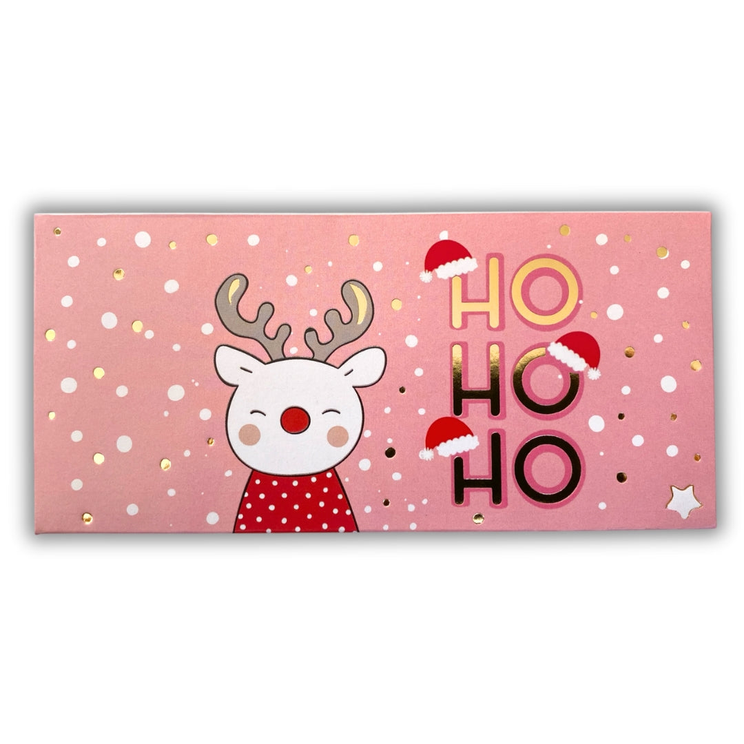 Sobres para dinero metalizado (5 pz) - navidad