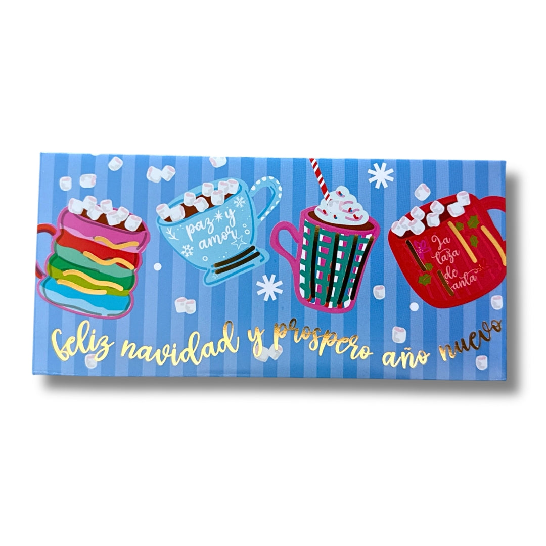 Sobres para dinero metalizado (5 pz) - Navidad