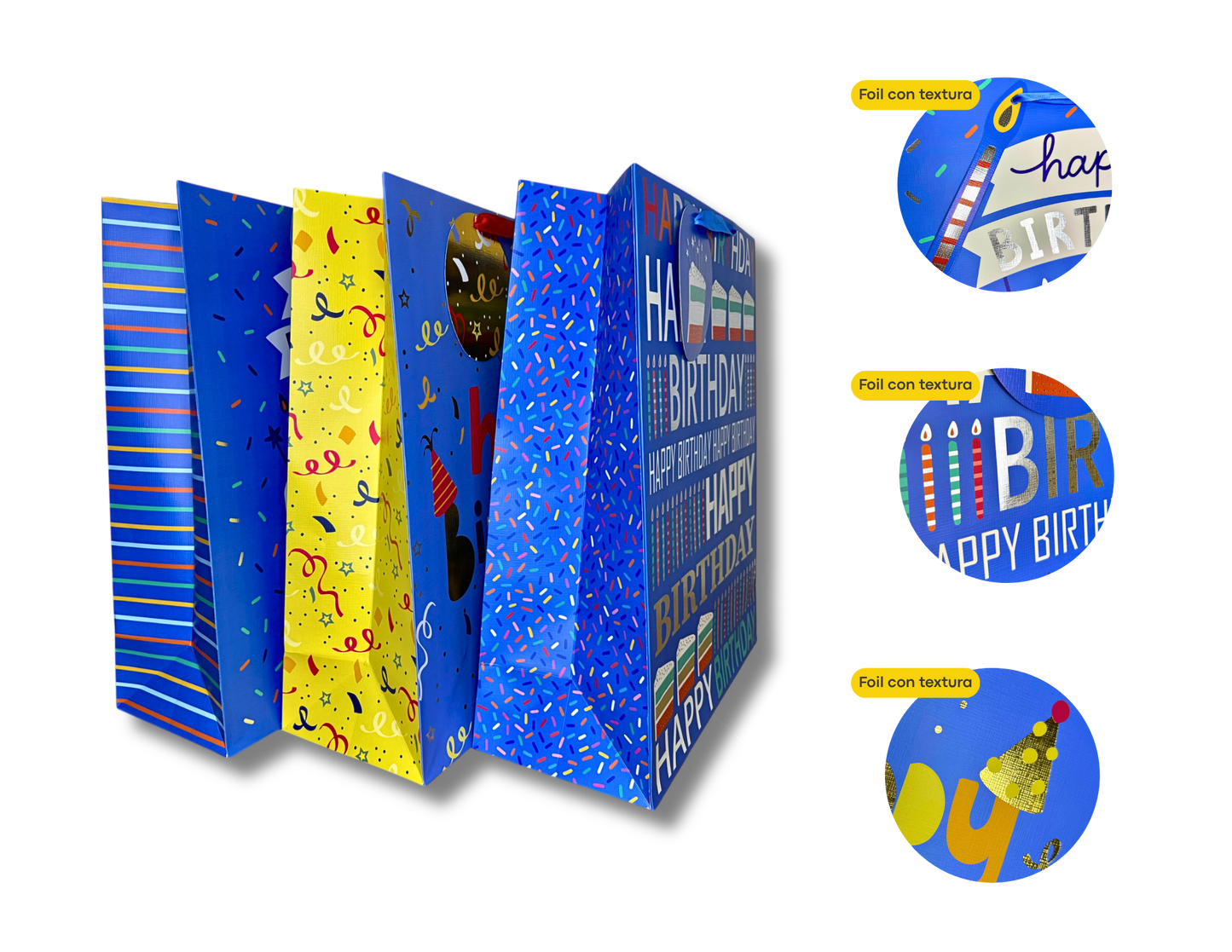 Bolsa de Regalo Jumbo 117-6 (12 piezas)