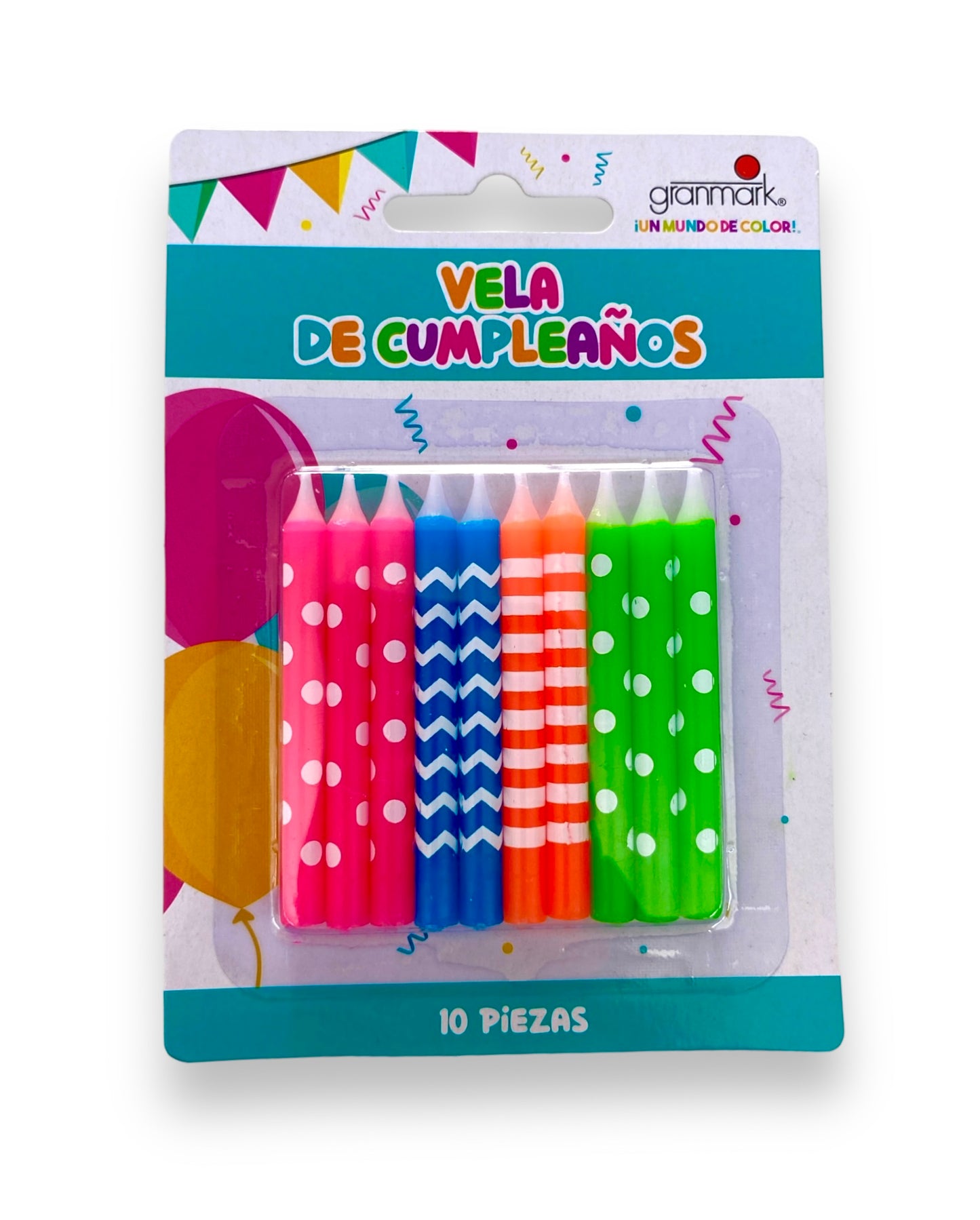 Velas Diseños (10 pz)