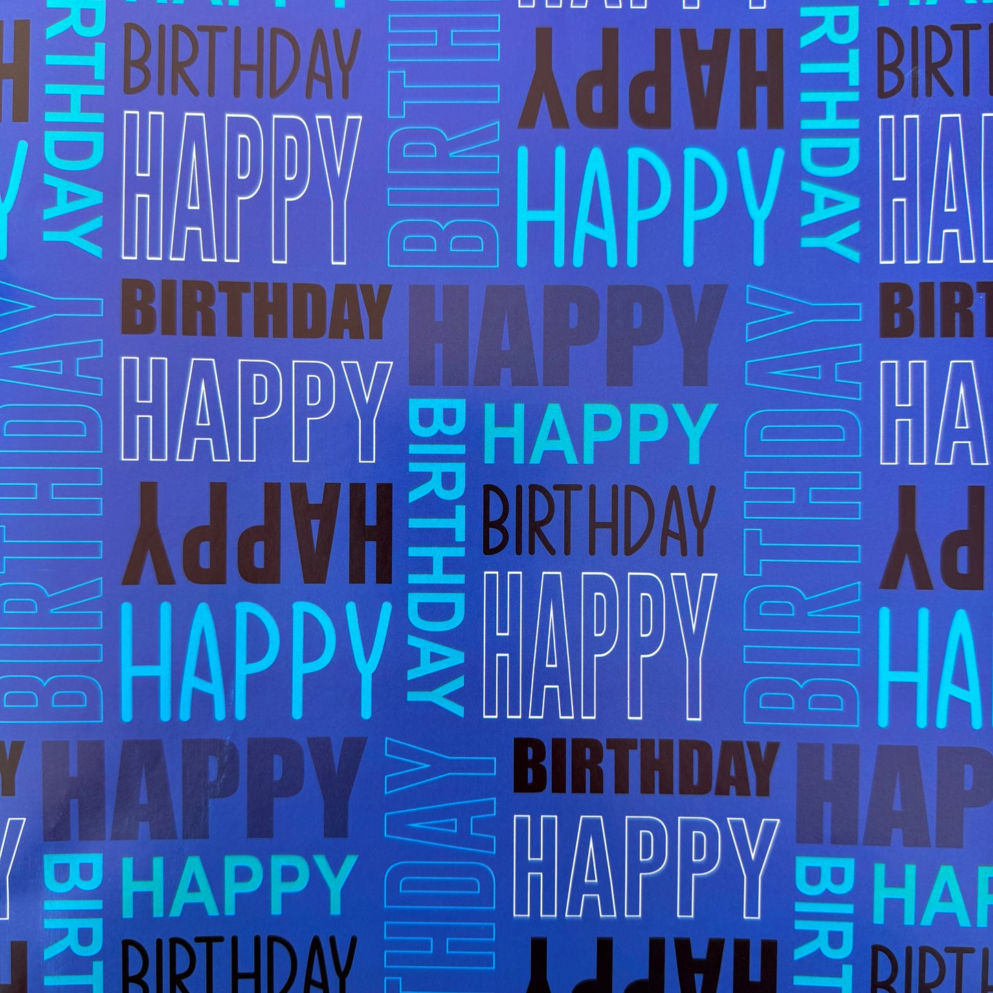 Papel de regalo en pliego - Cumpleaños (25 Pliegos)