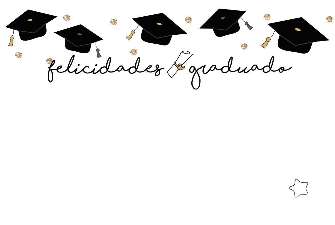 Tarjeta De-Para Graduación TDPG - 124