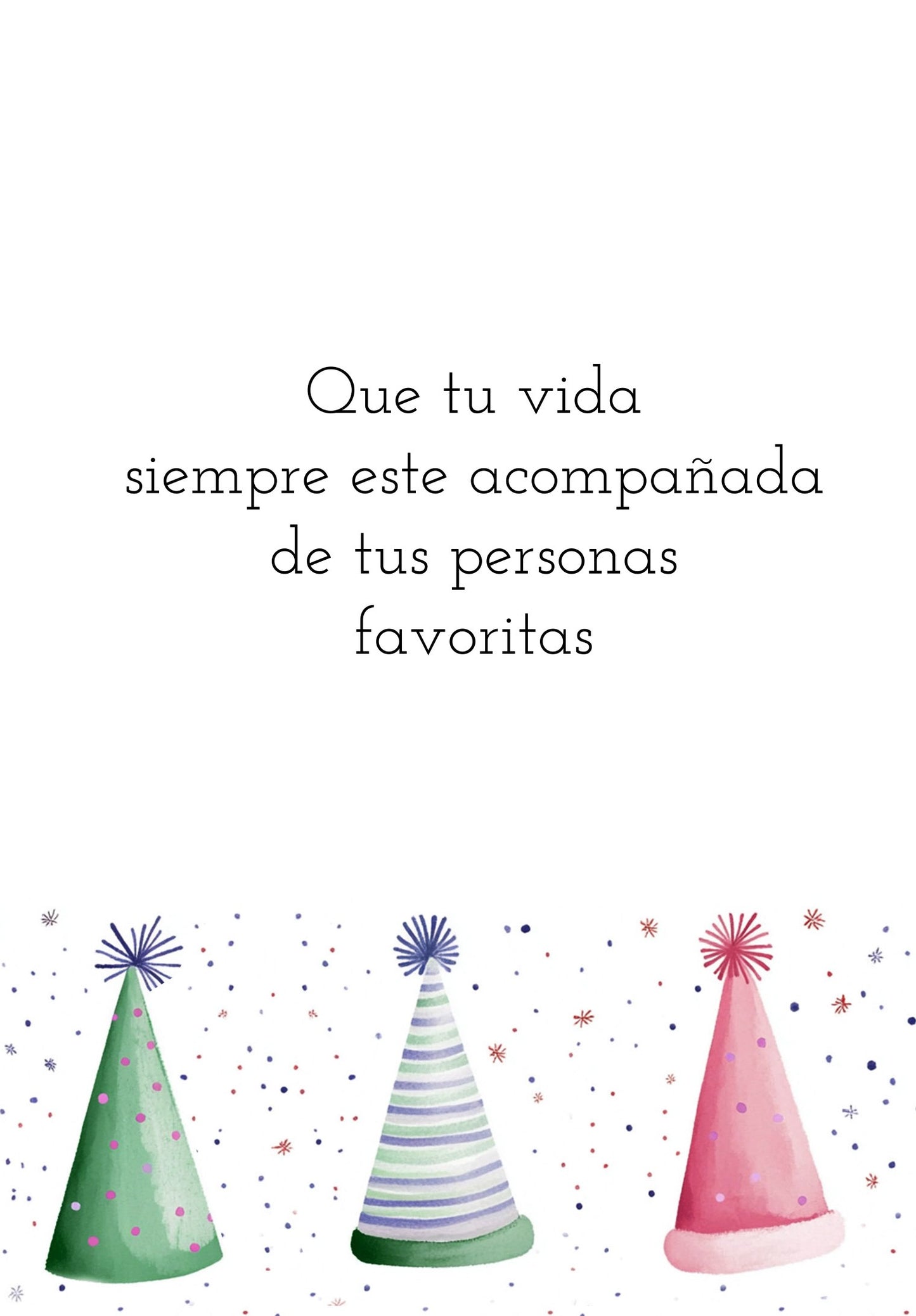 Tarjeta Cumpleaños TC258 (3pz)