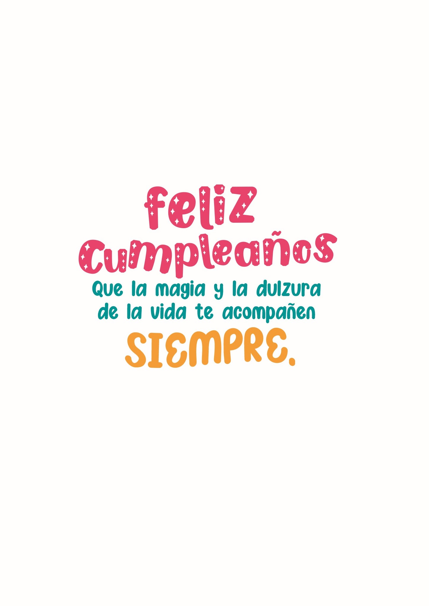 Tarjeta Cumpleaños TC186 (3pz)