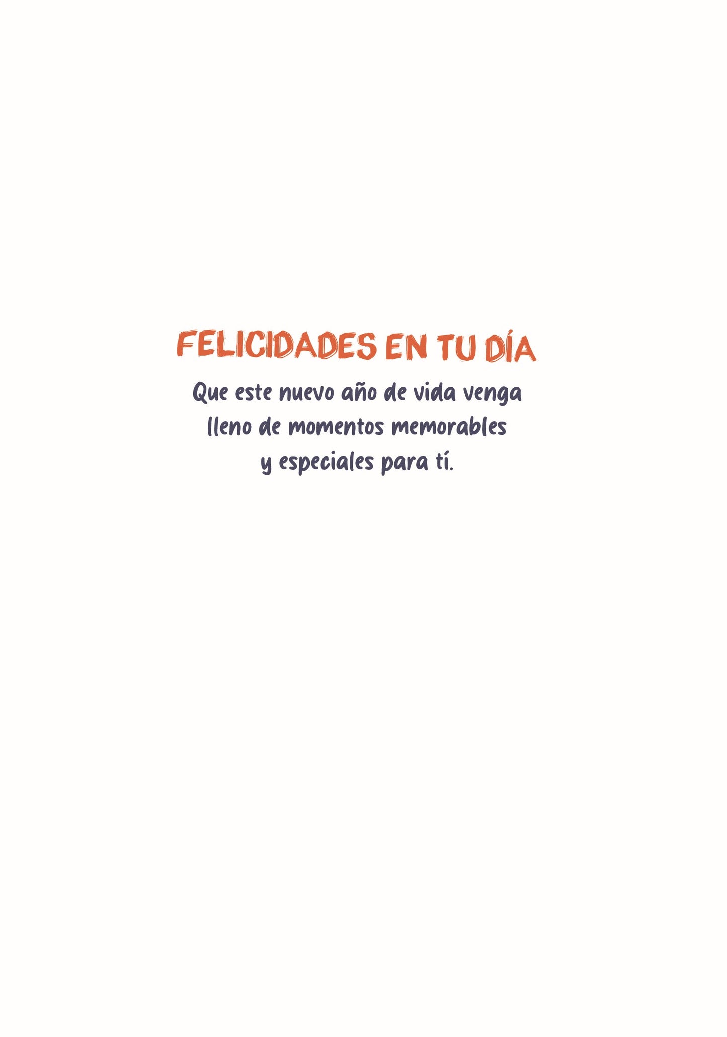 Tarjeta Cumpleaños TC194 (3pz)