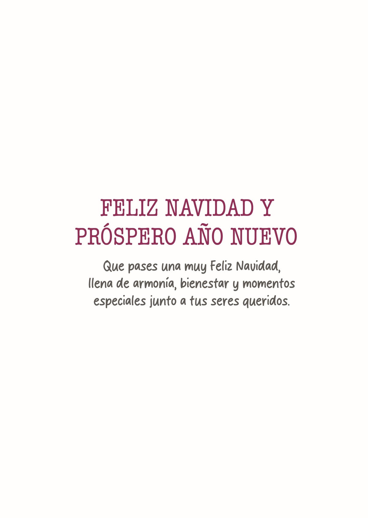Tarjeta Navidad - 158