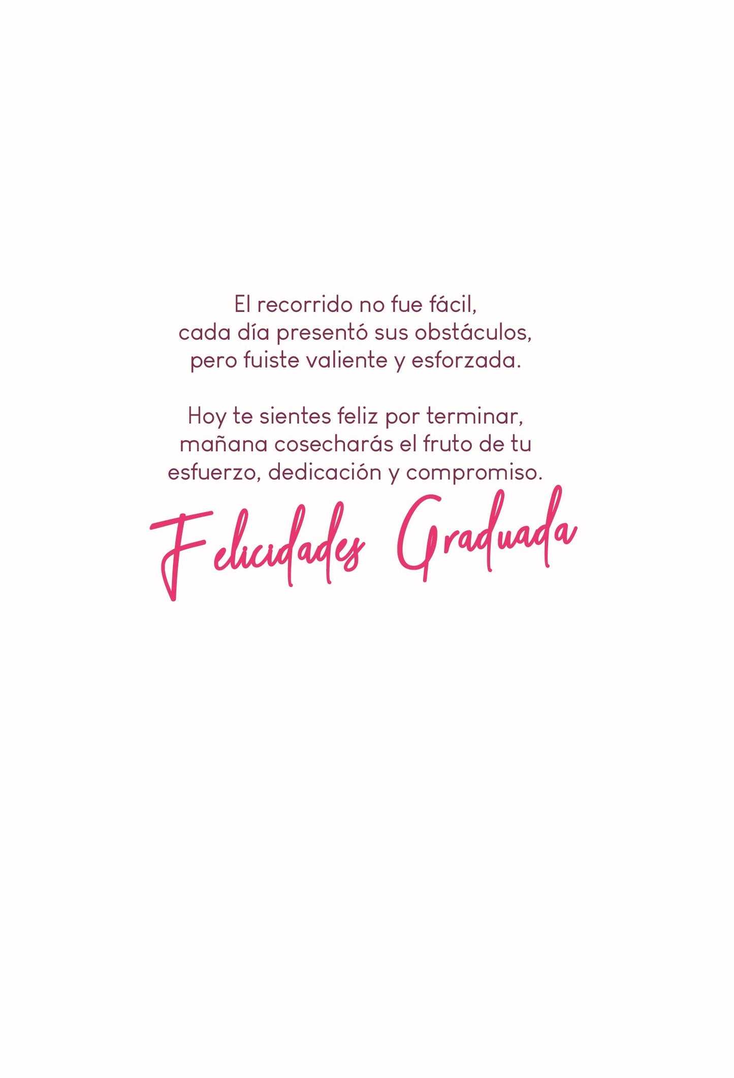Tarjeta Graduación TG-129 (3pz)