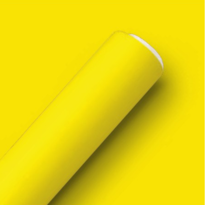 Papel de regalo sólido - Amarillo
