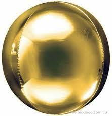 Esfera 11" Oro (2pz)