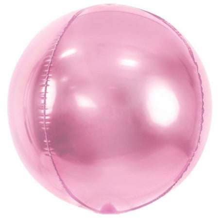 Esfera 11" Rosa Bebe (2pz)