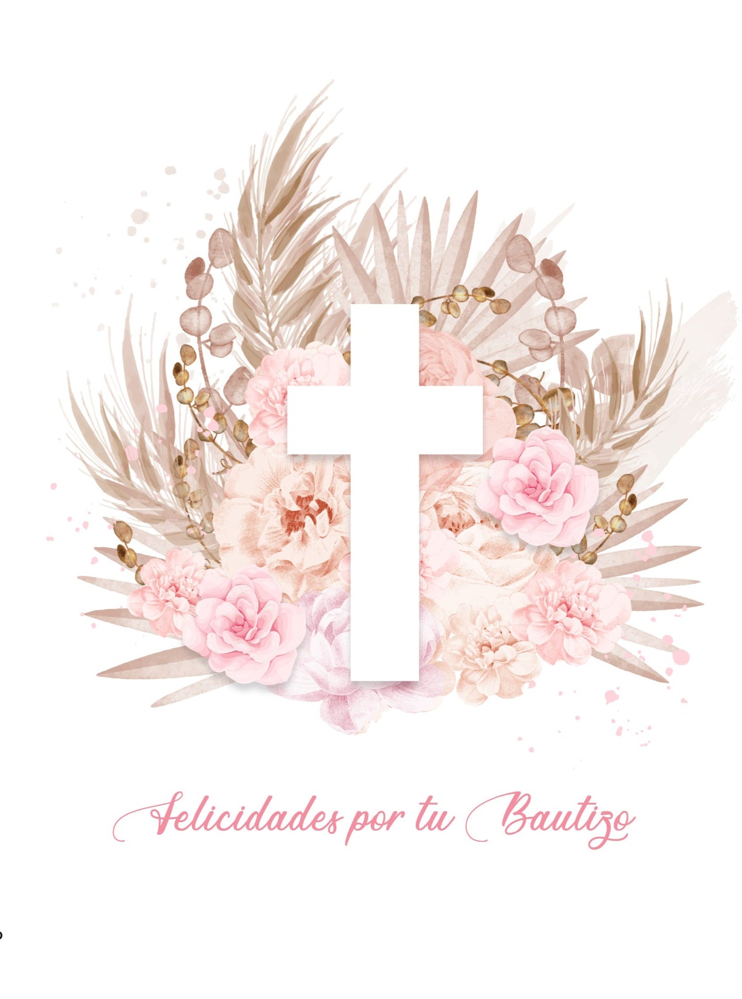 Tarjeta Bautizo TBA104 (3pz)