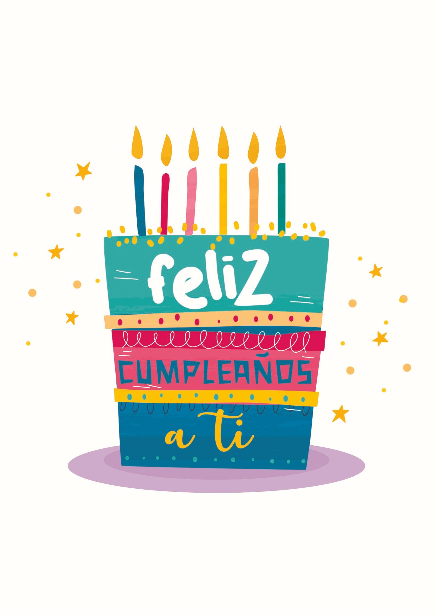 Tarjeta Cumpleaños TC121 (3pz)