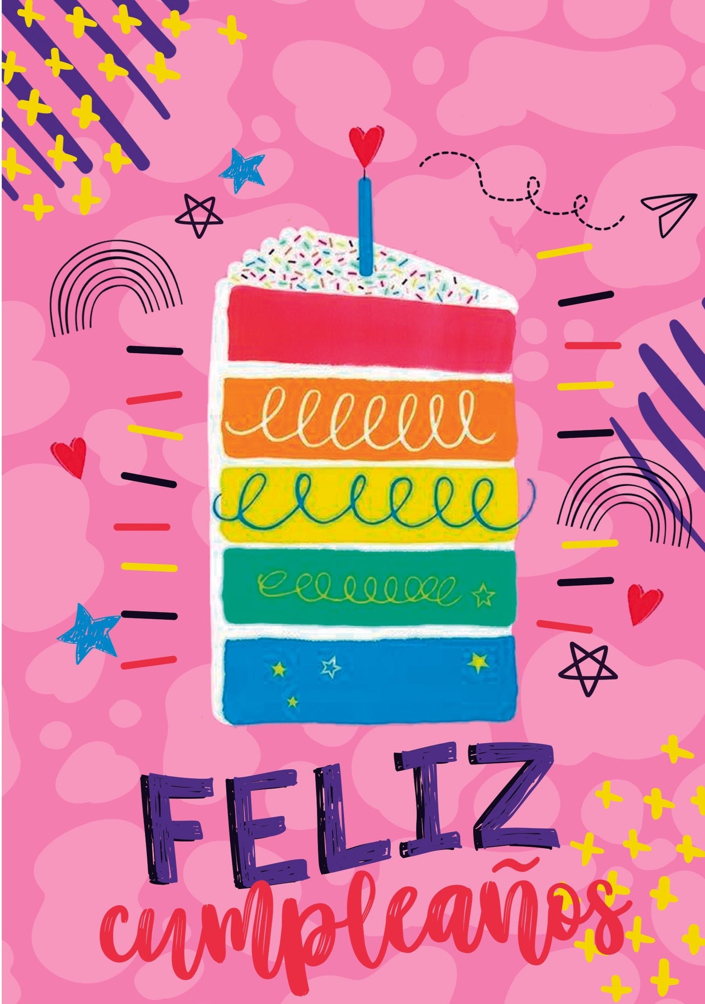Tarjeta Cumpleaños TC160 (3pz)