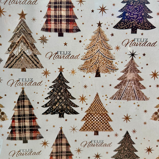 Papel de Regalo Navidad 263 (25 pliegos)
