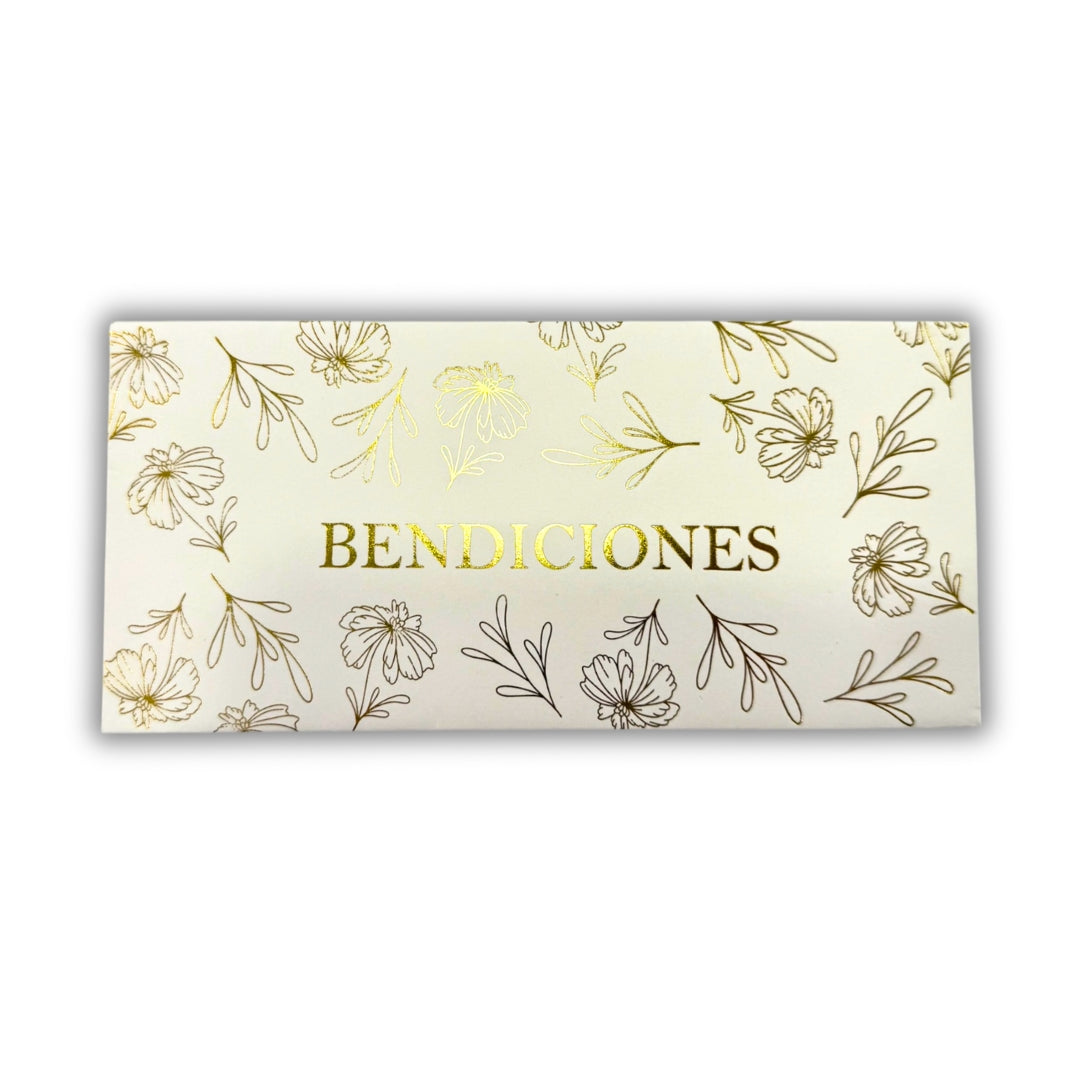 Sobres para dinero metalizado (5 pz)