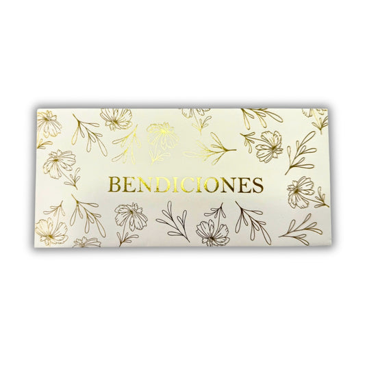 Sobres para dinero metalizado (5 pz)