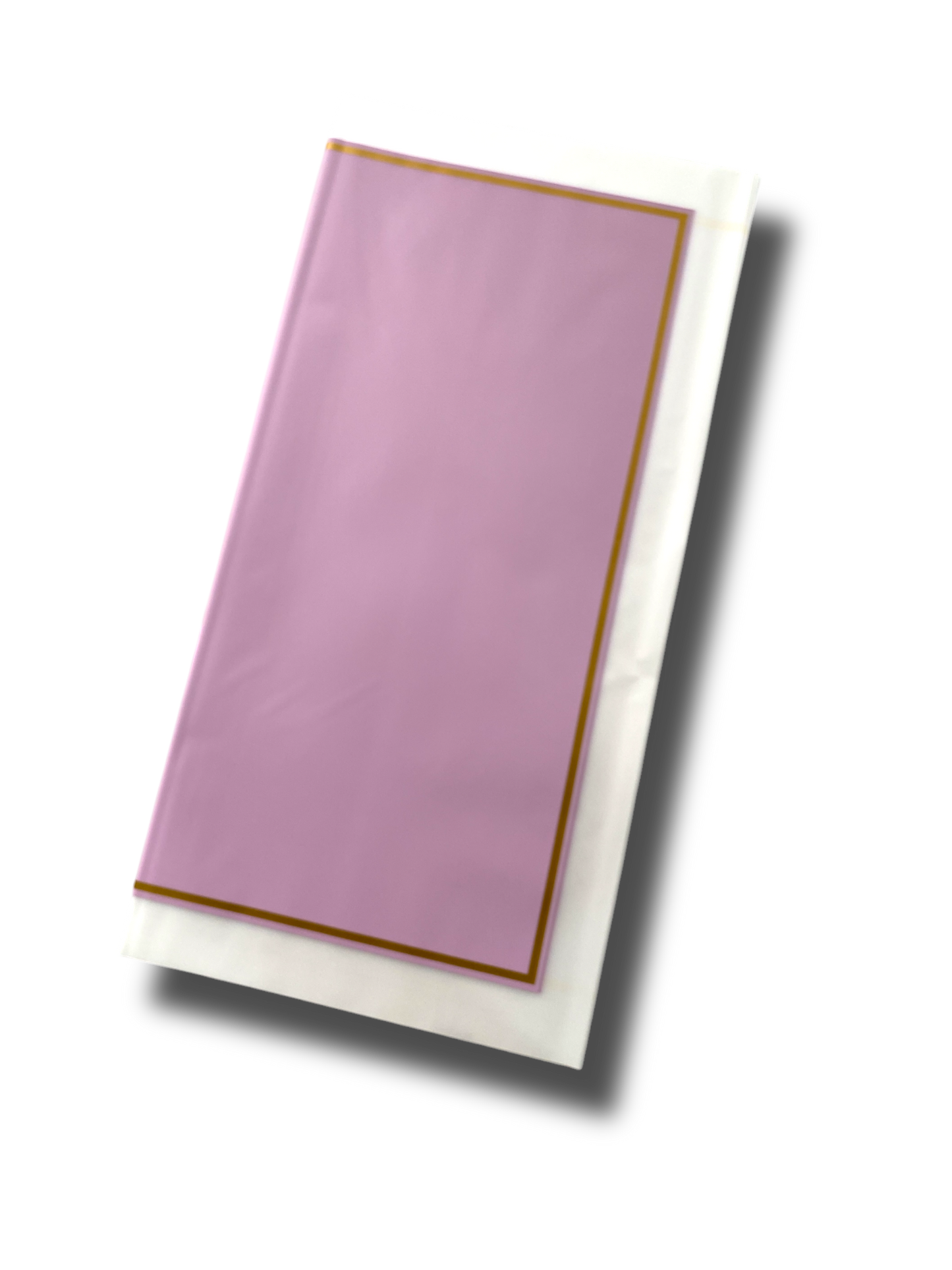 Papel Floral - Doble Marco Gold