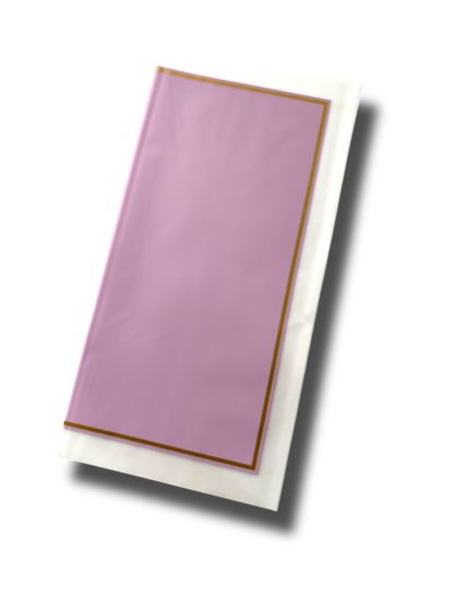 Papel Floral - Doble Marco Gold