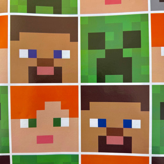 Papel de regalo en pliego - Personaje (25 Pliego)