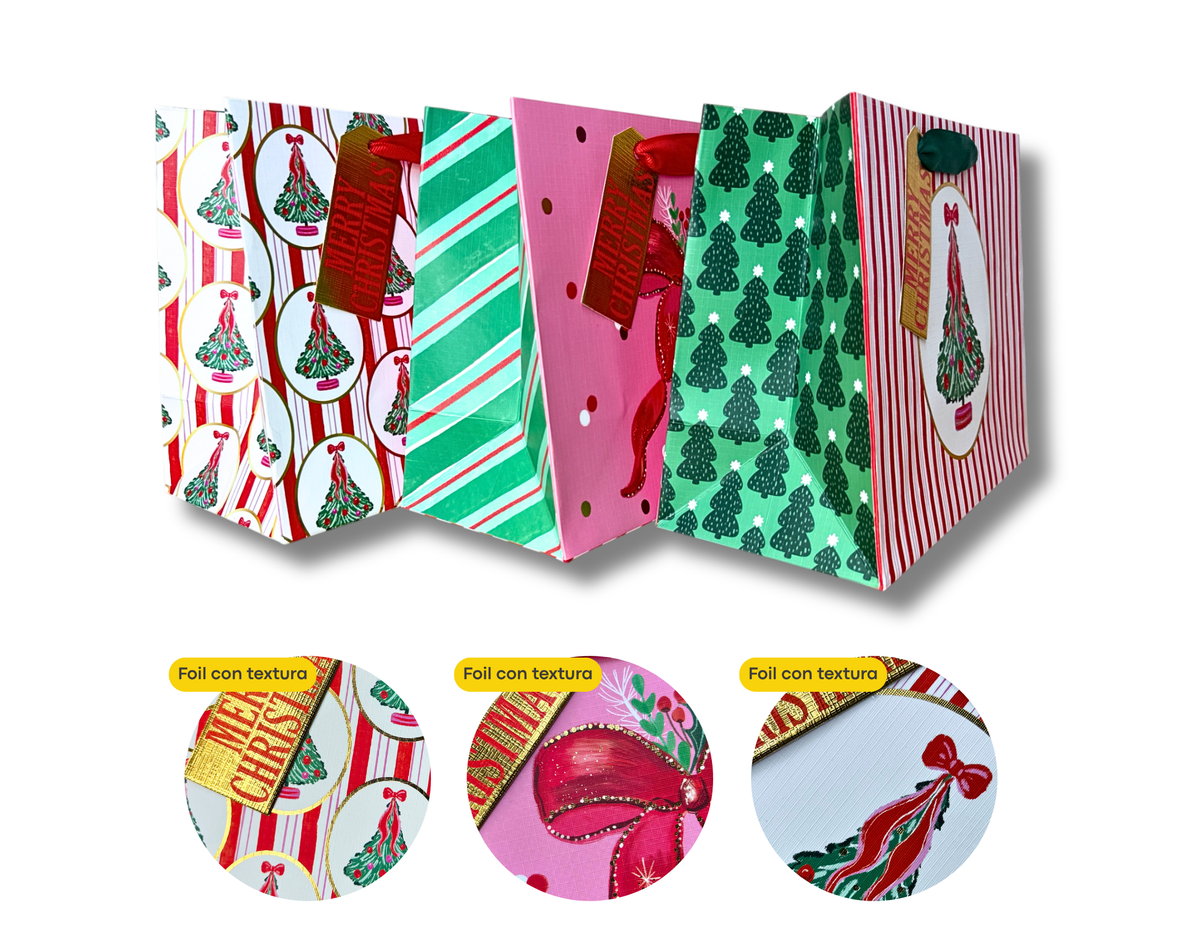 Bolsa de Regalo Mediana 202-3 (12 piezas)