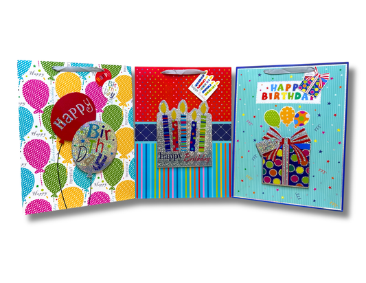 Bolsa de Regalo Extra Grande (12 piezas)