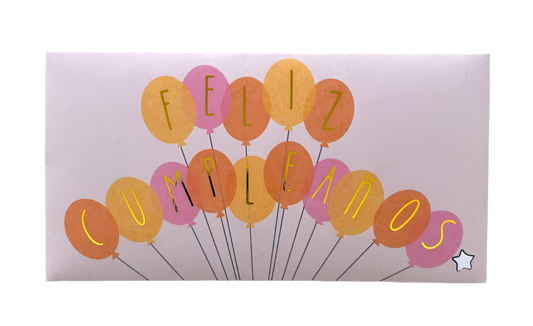 Sobres para dinero metalizado (5 pz)