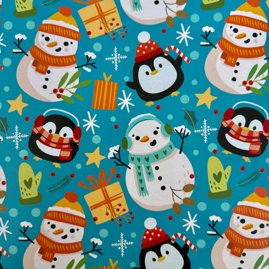 Papel de Regalo Navidad 257 (25 pliegos)