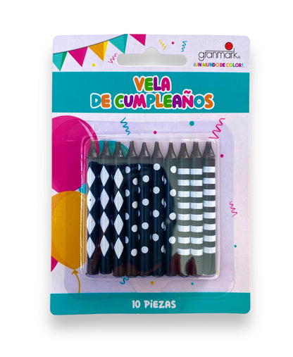 Velas Diseños (10 pz)