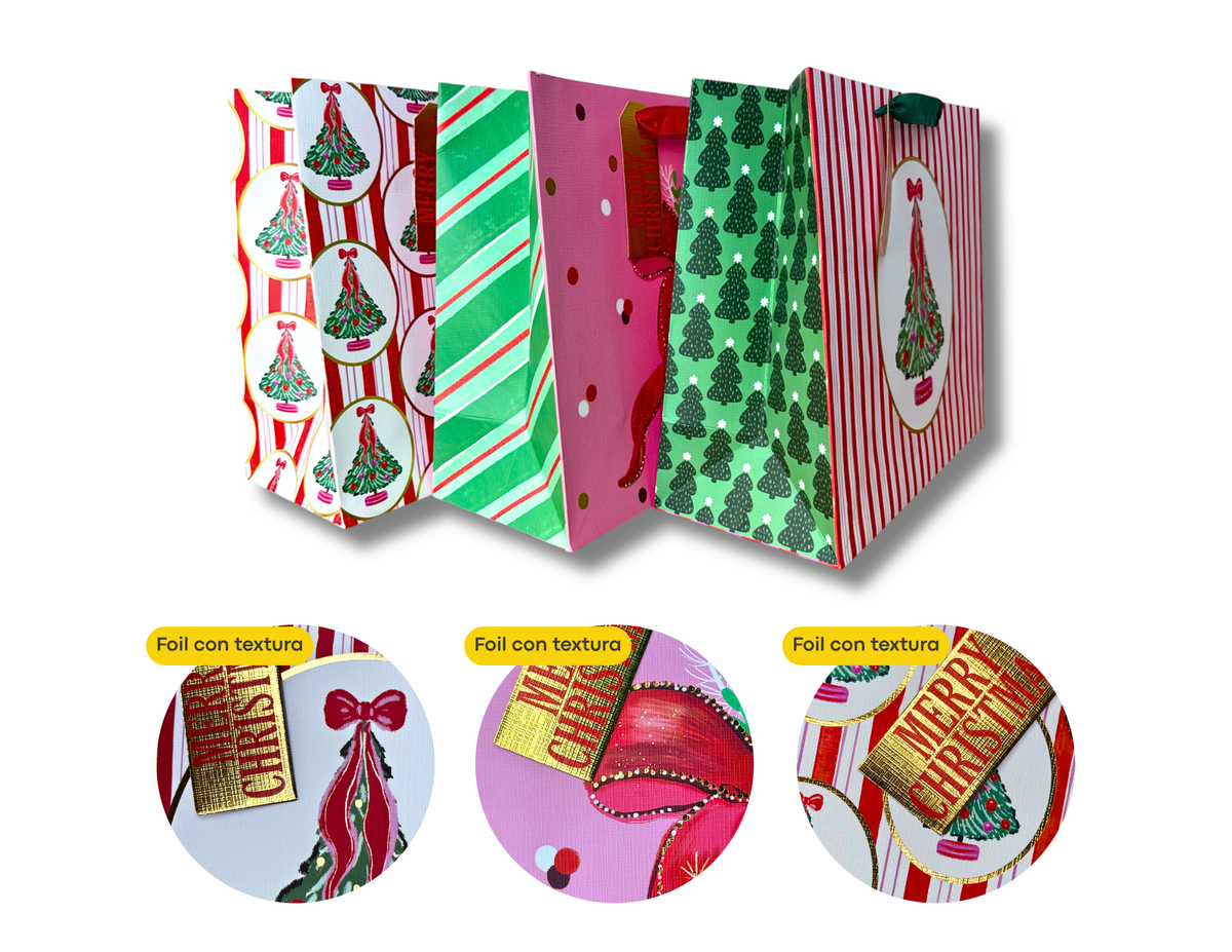 Bolsa de Regalo Grande 205-4 (12 piezas)