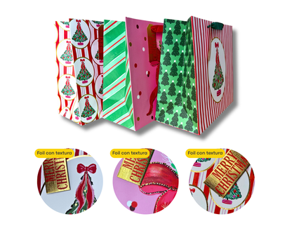 Bolsa de Regalo Grande 205-4 (12 piezas)