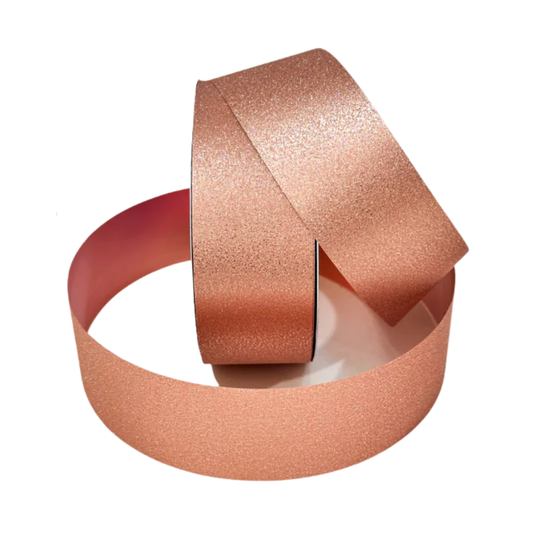 Listón Glitter - Rojo Rosado