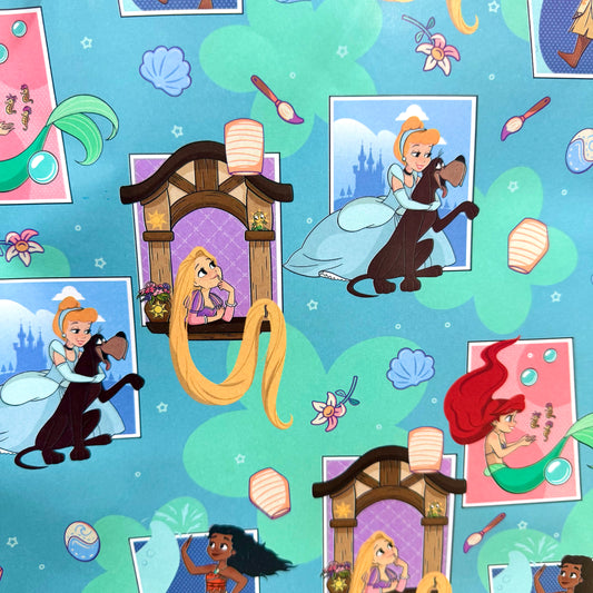 Papel de regalo en pliego - Personaje (25 Pliegos)