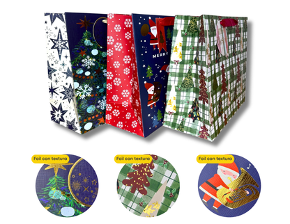 Bolsa de Regalo Grande 208-4 (12 piezas)