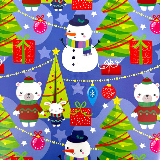 Papel de Regalo Navidad 260 (25 pliegos)