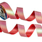 Listón glitter iridiscente - rojo