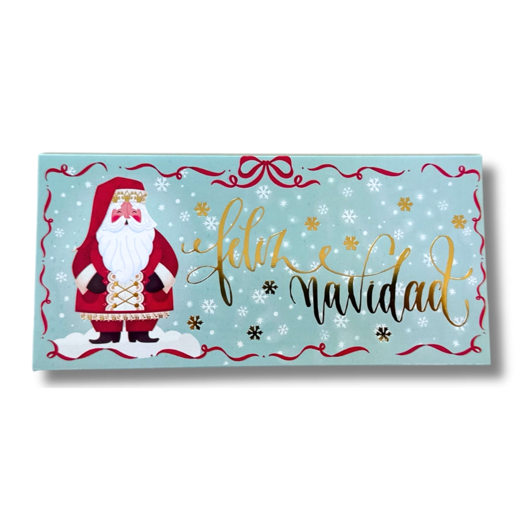 Sobres para dinero metalizado (5 pz) - Navidad