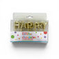 Velas Happy Birthday - Oro