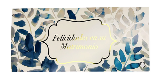 Sobres para dinero metalizado (5 pz)