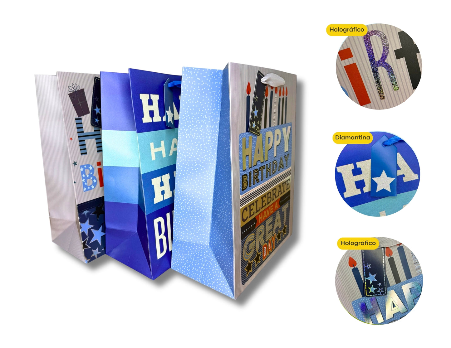 Bolsa de Regalo Mediana 106-3 (12 piezas)