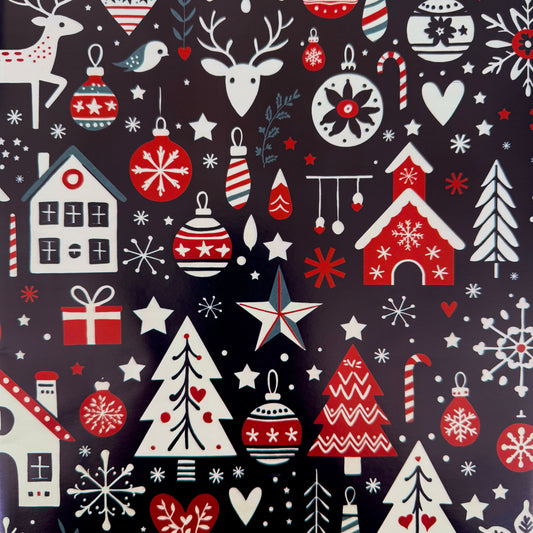 Papel de Regalo Navidad 261 (25 pliegos)