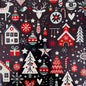 Papel de Regalo Navidad 261 (25 pliegos)
