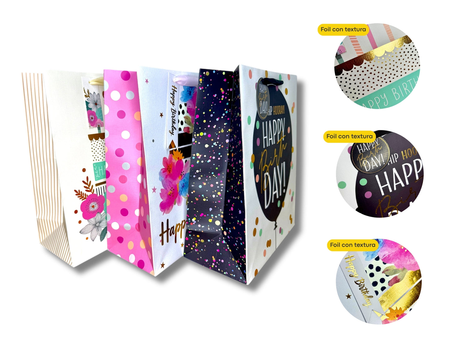 Bolsa de Regalo Mediana 109-3 (12 piezas)