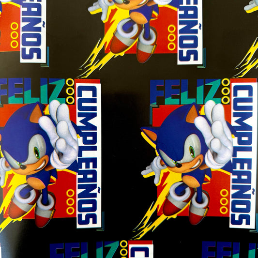 Papel de regalo en pliego - Personaje (25 Pliego)