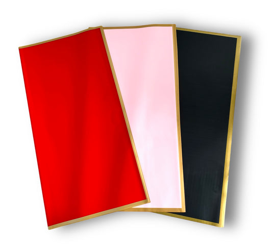 Papel Floral - Vista Gold BH 011