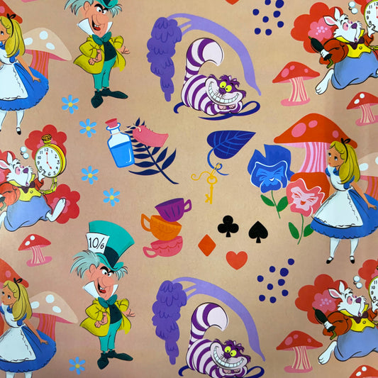 Papel de regalo en pliego - Personaje (25 Pliegos)