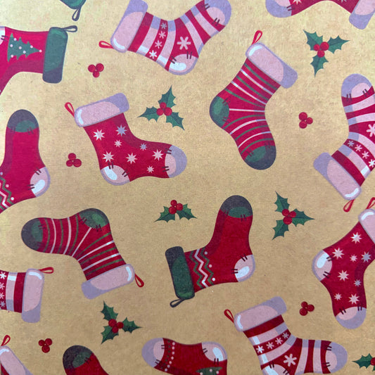 Papel de Regalo Navidad 224 (25 pliegos)