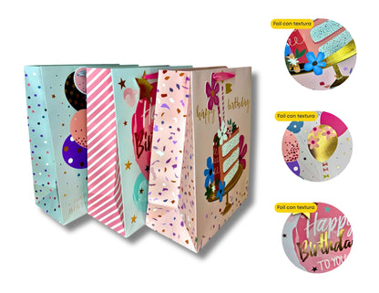 Bolsa de Regalo Grande 110-4 (12 piezas)